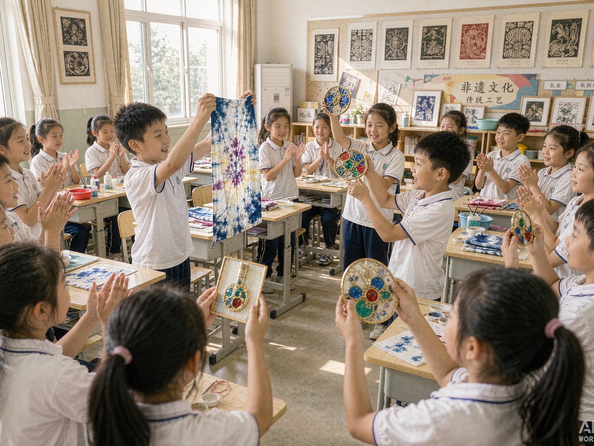 非遗手工坊课堂实拍 3