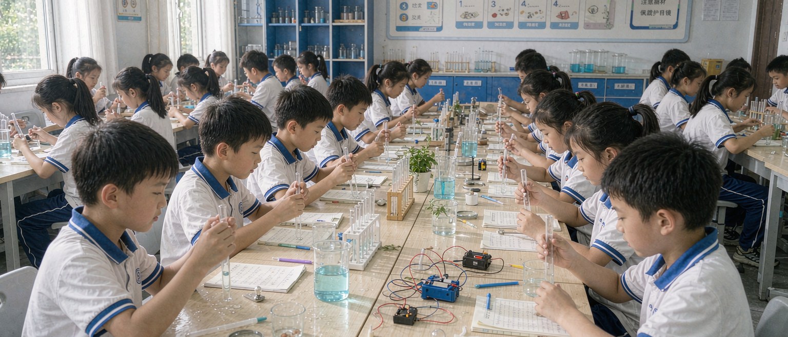 科学素养实验课堂实拍